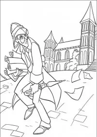 Fisă de colorat cu Atlantis de colorat p33