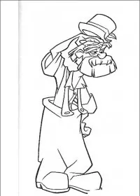 Fisă de colorat cu Atlantis de colorat p62