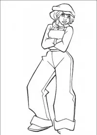 Fisă de colorat cu Atlantis de colorat p68