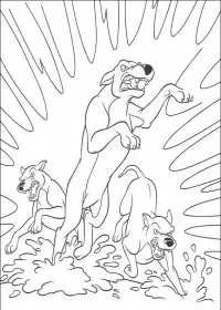 Fisă de colorat cu Bambi de colorat p25