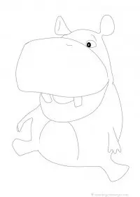 Fisă de colorat cu Bebelusi de colorat p04