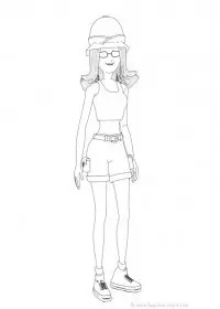 Fisă de colorat cu Bebelusi de colorat p06