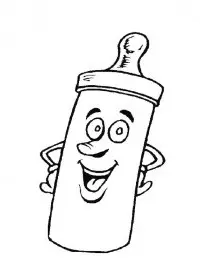 Fisă de colorat cu Bebelusi de colorat p28