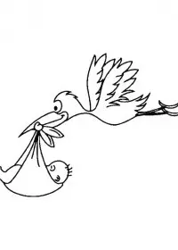 Fisă de colorat cu Bebelusi de colorat p31