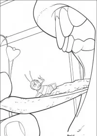 Fisă de colorat cu Bee movie de colorat p11