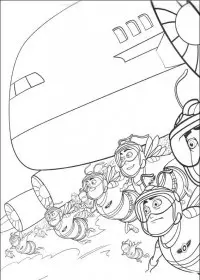 Fisă de colorat cu Bee movie de colorat p33
