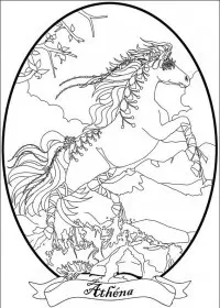 Fisă de colorat cu Bella sara de colorat p09