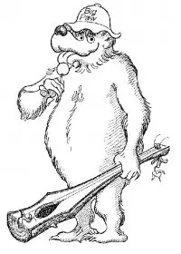 Fisă de colorat cu Berenstain bears de colorat p03