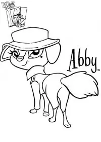 Fisă de colorat cu Bratz de colorat p14