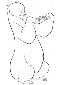 Fisă de colorat cu Brave de colorat p46