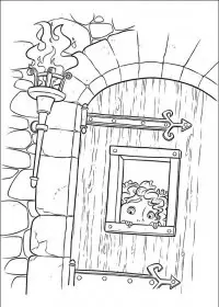 Fisă de colorat cu Brave de colorat p70