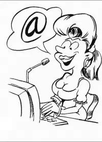 Fisă de colorat cu Calculatoare de colorat p25