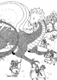 Fisă de colorat cu Cavaleri de colorat p18