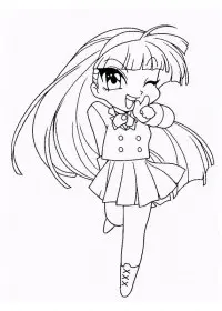 Cavalerul Magic Rayearth de colorat