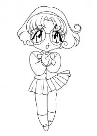 Fisă de colorat cu Cavalerul magic rayearth de colorat p06