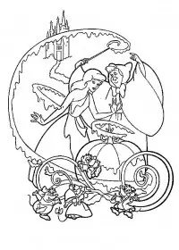 Cenusareasa de colorat