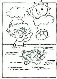 Fisă de colorat cu Charlotta cu capsuni de colorat p09