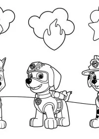 Patrula Cățelușilor de colorat p29