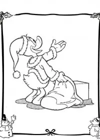 Fisă de colorat cu Christmas disney de colorat p02