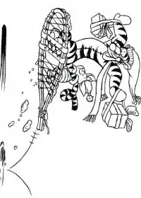 Fisă de colorat cu Christmas disney de colorat p14