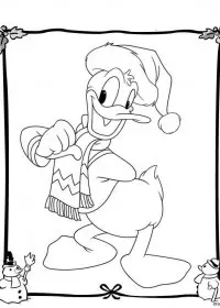 Fisă de colorat cu Christmas disney de colorat p22