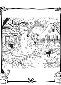 Fisă de colorat cu Christmas disney de colorat p26