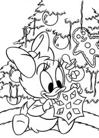 Fisă de colorat cu Christmas disney de colorat p37