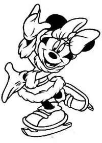 Fisă de colorat cu Christmas disney de colorat p38