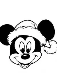 Fisă de colorat cu Christmas disney de colorat p44