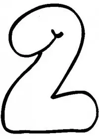 Fisă de colorat cu Cifre de colorat p12