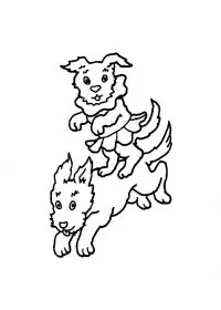 Fisă de colorat cu Circul de colorat p09