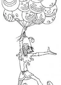 Cocosatul De La Notre Dame de colorat