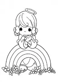 Fisă de colorat cu Copii de colorat p04