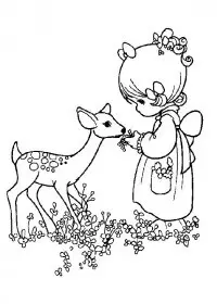 Fisă de colorat cu Copii de colorat p09