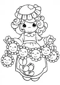 Fisă de colorat cu Copii de colorat p27