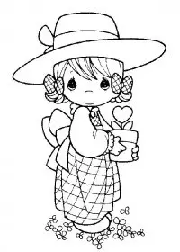 Fisă de colorat cu Copii de colorat p31