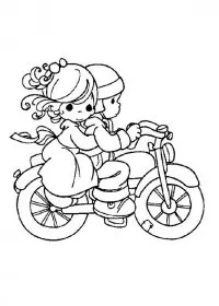 Fisă de colorat cu Copii de colorat p36