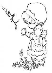 Fisă de colorat cu Copii de colorat p39