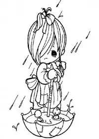 Fisă de colorat cu Copii de colorat p42