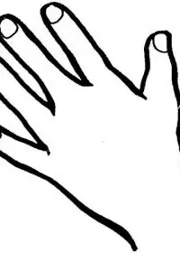 Fisă de colorat cu Corpul uman de colorat p03