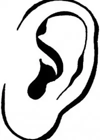 Fisă de colorat cu Corpul uman de colorat p05