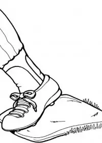 Fisă de colorat cu Corpul uman de colorat p06