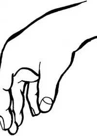 Fisă de colorat cu Corpul uman de colorat p11