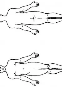 Fisă de colorat cu Corpul uman de colorat p18