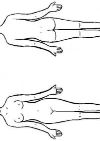 Fisă de colorat cu Corpul uman de colorat p19