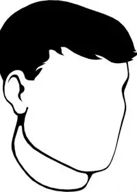 Fisă de colorat cu Corpul uman de colorat p24