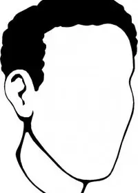 Fisă de colorat cu Corpul uman de colorat p29