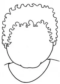 Fisă de colorat cu Corpul uman de colorat p35