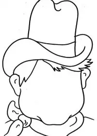 Fisă de colorat cu Corpul uman de colorat p36