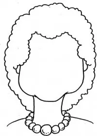 Fisă de colorat cu Corpul uman de colorat p37